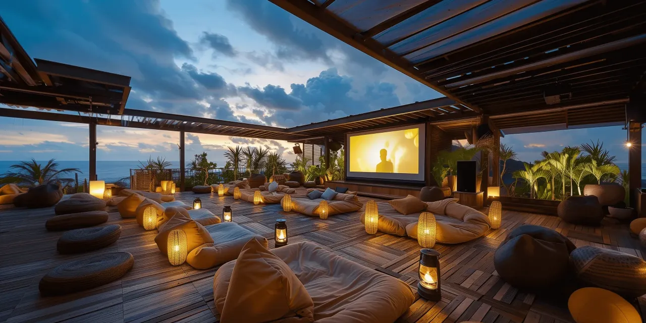 Roof top cinema